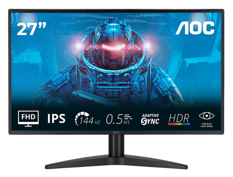 Monitor AOC 27B36X/67 - 27 Inch IPS FHD 144Hz Adaptive Sync