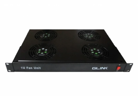GLINK 19 inch 1U 4 way Cooling fans รุ่น GCA-04 (21464)