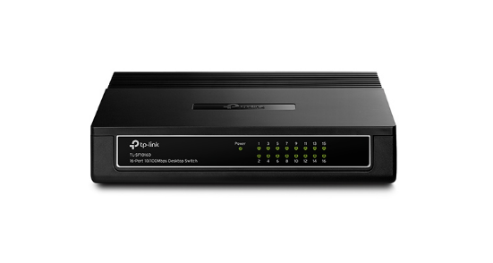 TP-LINK 16-Port 10/100Mbps Desktop Switch รุ่น TL-SF1016D