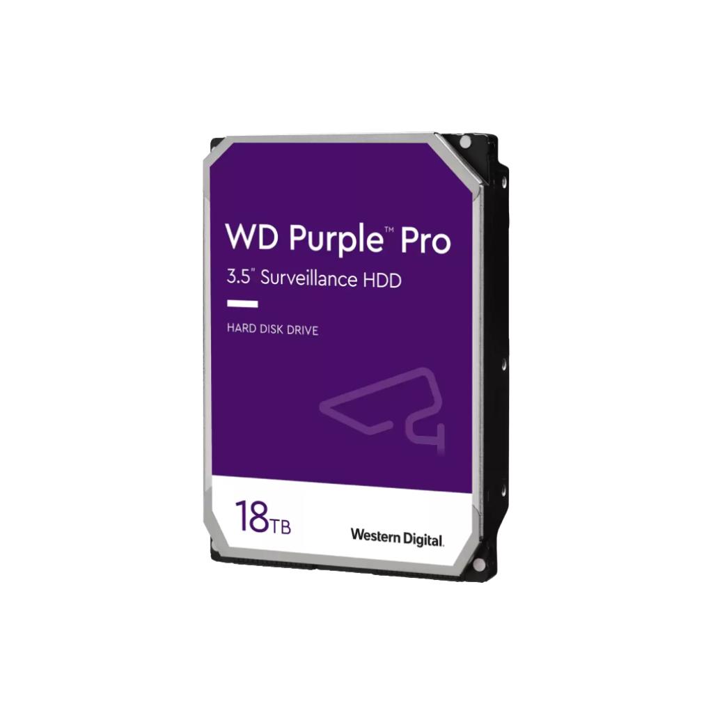 WD Purple ฮาร์ดดิส 18TB รุ่น WD181PURP(สำหรับ CCTV)